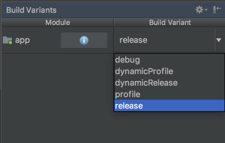 build variant in android studio