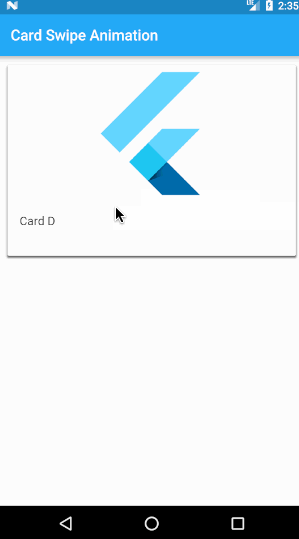 Card swipe on Android