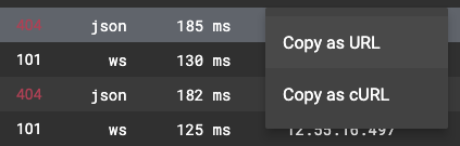network request copy actions network-request-copy-actions